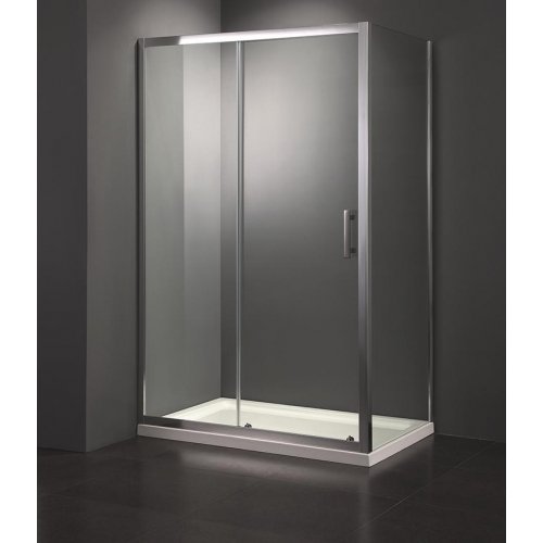 Купити Душова кабіна 120 * 80 прямокутна PRIMERA SHRP55126 Frame хром, скло матове в Києві vannaja.kiev.ua
