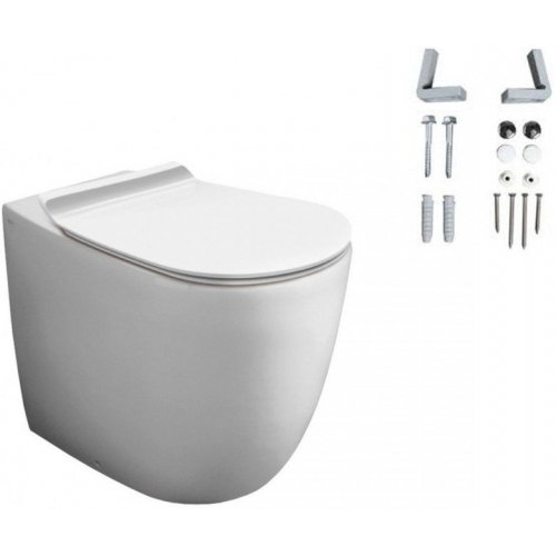 Чаша унитаза в комплекте с крышкой soft-close SIMAS VIGNONI VI01+F88+VI004 Купить Чаша унитаза в комплекте с крышкой soft-close SIMAS VIGNONI VI01+F88+VI004 в Киеве vannaja.kiev.ua