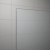 Купить черная перегородка на борт ванны 150 × 75 см Сан Свис SOEB107500607 BlackLine Solino Одностворчатая стекло прозрачное профиль черный мат в Киеве vannaja.kiev.ua