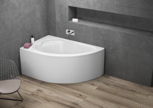 Угловая ванна STANDARD левая, 130 x 85 см Купить Угловая ванна STANDARD левая, 130 x 85 см в Киеве vannaja.kiev.ua