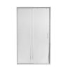 Купить Душевая дверь в нишу Qtap Taurus CRM2012-13.C6 120-130x185 см, стекло Clear 6 мм, покрытие CalcLess в Киеве vannaja.kiev.ua