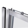 Купить Душевая дверь в нишу Qtap Taurus CRM2011-12.C6 110-120x185 см, стекло Clear 6 мм, покрытие CalcLess в Киеве vannaja.kiev.ua