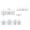 Купить TECE 601070 TECEdrainline 1000 6.010.70 Решетка основа для Плитки для Сантехника Tece Душевые Лотки 6 010 70 в Киеве vannaja.kiev.ua