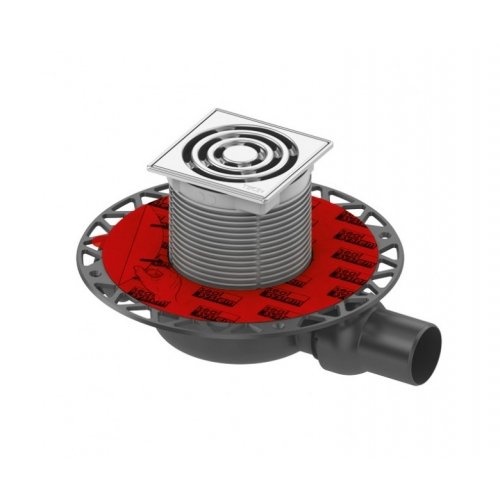 Купити трап для душу який краще TECE 3601102 DrainPoint S 110 точковий 360.11.02, хром в Києві vannaja.kiev.ua