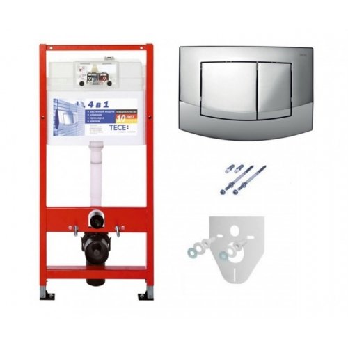 Інсталяція для унітазу TECE BASE KIT 9400005 з кнопкою кріпленням прокладкою Купити Інсталяція для унітазу TECE BASE KIT 9400005 з кнопкою кріпленням прокладкою в Києві vannaja.kiev.ua