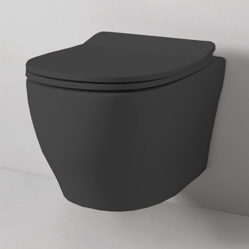 Черно матовый унитаз купить TEV006 17;00 Artceram TEN подвесной 52х36см безободковый с крепежом цвет черный матовый TEV006 17 00 nero matt Купить Черно матовый унитаз купить TEV006 17;00 Artceram TEN подвесной 52х36см безободковый с крепежом цвет черный матовый TEV006 17 00 nero matt в Киеве vannaja.kiev.ua