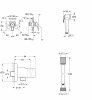 Купить надежный комплект гигиенического душа Grohe BauLoop New UA11104201 в Киеве vannaja.kiev.ua