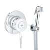Купити Комплект гігієнічного душу Grohe BauClassic UA11104801 гігієнічні души скритого монтажу кран грое в Києві vannaja.kiev.ua