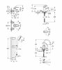 Купить Комплект смесителей для ванной комнаты и кухни Grohe BauFlow UA121640K0 в Киеве vannaja.kiev.ua