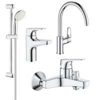 самыая лучшая душевая система скрытого монтажа со смесителем Grohe BauFlow UA2904500A