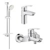 Комплект змішувачів для ванної кімнати Grohe Eurosmart New UA123238S0 Купити Комплект змішувачів для ванної кімнати Grohe Eurosmart New UA123238S0 в Києві vannaja.kiev.ua