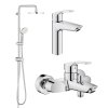 Комплект смесителей для ванной комнаты Grohe Eurosmart New UA123246R0 Купить Комплект смесителей для ванной комнаты Grohe Eurosmart New UA123246R0 в Киеве vannaja.kiev.ua