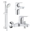 Купить качественный комплект смесителей для ванной комнаты Grohe Start Flow UA127130S0 в Киеве vannaja.kiev.ua