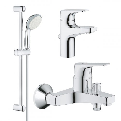 Купить качественный комплект смесителей для ванной комнаты Grohe Start Flow UA127130S0 в Киеве vannaja.kiev.ua