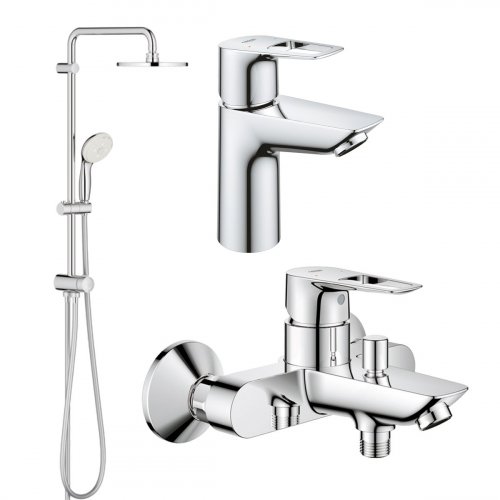 Купить Комплект смесителей для ванной комнаты Grohe BauLoop New UA26129005 в Киеве vannaja.kiev.ua
