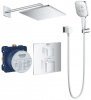 Купити Душова система Grohe Grohtherm Cube UA26405SC0 Грое куб з термостатом прихованого монтажу в Києві vannaja.kiev.ua