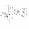 Купить гигиенический душ со смесителем Grohe BauClassic UA2904800S в Киеве vannaja.kiev.ua