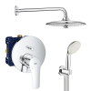 Купить Душевая система скрытого монтажа со смесителем Grohe Grohtherm SmartControl UA34614SC4 в Киеве vannaja.kiev.ua