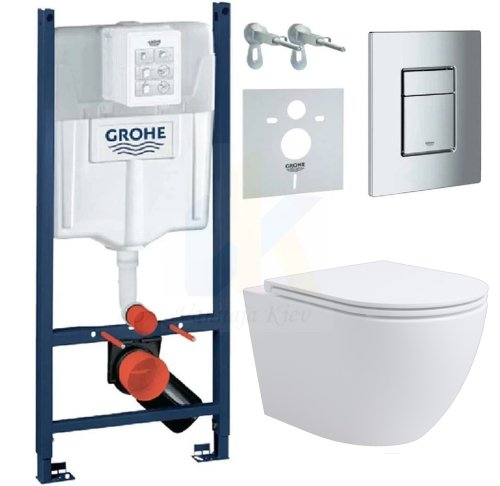 инсталляция Grohe унитаз UA3873200A devit 3810830 Aero Подвесной безободка унитаз с крышкой soft-close, Vortex Flush, белый глянец Купить инсталляция Grohe унитаз UA3873200A devit 3810830 Aero Подвесной безободка унитаз с крышкой soft-close, Vortex Flush, белый глянец в Киеве vannaja.kiev.ua