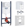 Система установки для унитаза 4 в 1 Grohe Rapid SL UA3884000S Купить Система установки для унитаза 4 в 1 Grohe Rapid SL UA3884000S в Киеве vannaja.kiev.ua