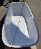 Купить Ванны овальные Treesse V297BL Brio отдельностоящая 170х72х56 см из искусственного камня цвет белый в Киеве vannaja.kiev.ua
