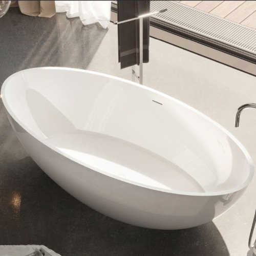 Ванна из искуственного камня Treesse Carezza 170х80 см, белый (V307BL) Купить Ванна из искуственного камня Treesse Carezza 170х80 см, белый (V307BL) в Киеве vannaja.kiev.ua