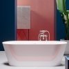 Ванна овальная отдельностоящая акриловая Gruppo Treesse Inka V388BL180x80xh60 см со щелевым переливом цвет белый Купить Ванна овальная отдельностоящая акриловая Gruppo Treesse Inka V388BL180x80xh60 см со щелевым переливом цвет белый в Киеве vannaja.kiev.ua