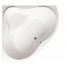 Купить Угловая ванна VAGNERPLAST IRIS 143 см VPBA143IRI3X-01/NO с ножками VPBA143IRI3X-04 в Киеве vannaja.kiev.ua