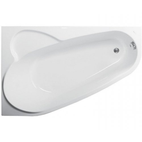 Купить Угловая ванна левая VAGNERPLAST SELENA VPBA163SEL3LX-01/NO + VPSET007 ножки ярко белая в Киеве vannaja.kiev.ua