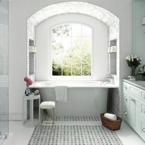 Купить Ванна из искусственного камня PAA Vario L, пристенная, 170х75, Glossy Alpine White (VAVARL_00) в Киеве vannaja.kiev.ua