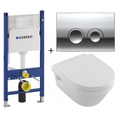 Комплект інсталяції і підвісного унітазу VILLEROY & BOCH 458.120.11.1 + 5684HR01 Купити Комплект інсталяції і підвісного унітазу VILLEROY & BOCH 458.120.11.1 + 5684HR01 в Києві vannaja.kiev.ua