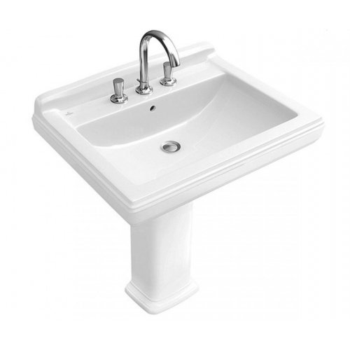 Купить Умывальник с переливом VILLEROY & BOCH HOMMAGE 7101A2R2 в Киеве vannaja.kiev.ua