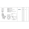 Купить Kolo L39004 MODO L39004000 Компакт Напольный Вертикальный Выпуск 3/6 л Нижний Подвод Воды Сиденье с Крышкой Duroplast Soft Close в Киеве vannaja.kiev.ua