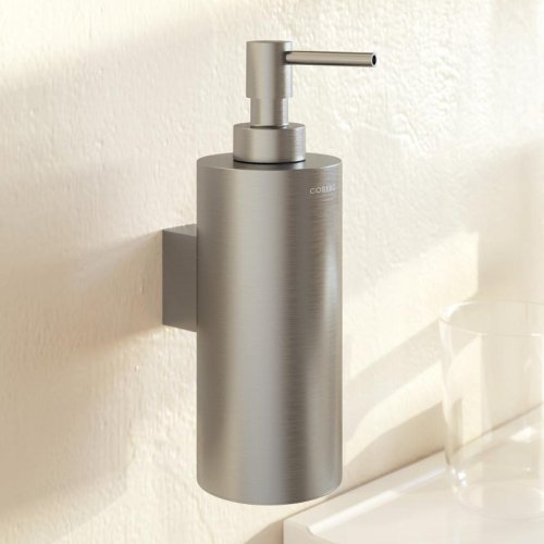 Купити Дозатор для рідкого мила Cosmic Architect, підвісний, BRUSHED STEEL (WJC205A1003003) в Києві vannaja.kiev.ua