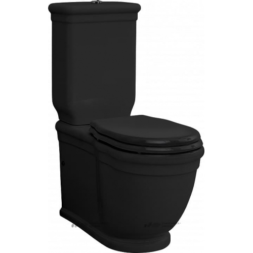 Купить Унитаз-компакт Artceram Hermitage, black glossy (HEV006 03; 00) в Киеве vannaja.kiev.ua