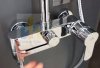 Купити Paffoni ZCOL632CR Душова система Blu із змішувачем хром одноважільний верхній душ 225 мм купити з доставкою ZCOL 632 CR в Києві vannaja.kiev.ua