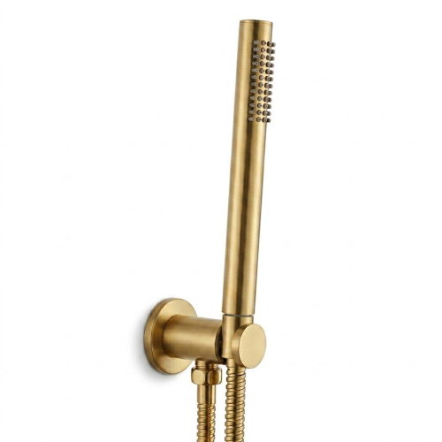 Душевой гарнитур Paffoni TONDO, с держателем и шлангом 1500 мм, Brushed honey gold (ZDUP094HGSP70) Купить Душевой гарнитур Paffoni TONDO, с держателем и шлангом 1500 мм, Brushed honey gold (ZDUP094HGSP70) в Киеве vannaja.kiev.ua