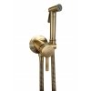 Купить Кран бронзовый гигиенический душ Paffoni Tweet ZDUP110BR Round ZDUP 110 BR с внутренней частью в Киеве vannaja.kiev.ua