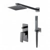 Купить IMPRESE ZMK041807110 Grafiky 041807110 Чорная душевая система Цвет - black nickel в Киеве vannaja.kiev.ua