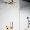 Купить лучший Верхний душ 300 мм золотой Paffoni ZSOF 079 HG Италия Master King, ZSOF079HG HONEY GOLD в Киеве vannaja.kiev.ua